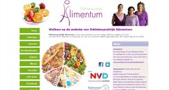 Desktop Screenshot of alimentum.nl